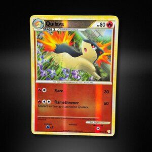 Quilava [Reverse Holo] 49/123 Pokemon HeartGold & SoulSilver 2010